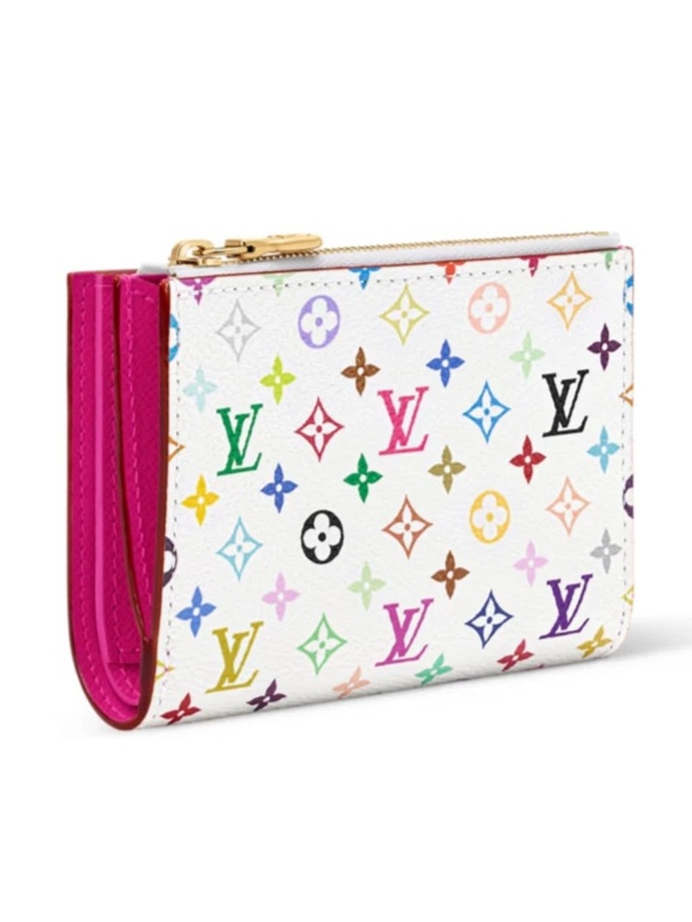 LOUIS VUITTON MURAKAMI MULTICOLORE LISA WALLET RARE LV X TM BEAUTIFUL